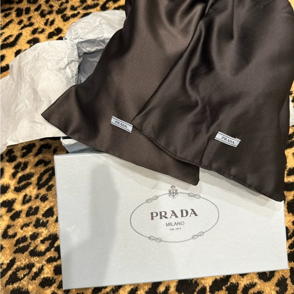New Prada Black Velvet thong flip-flops Size 40.5 (US 10.5) - Picture 12 of 14